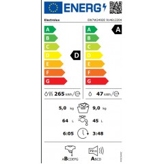 Electrolux EW7W2492E Πλυντήριο-Στεγνωτήριο Ρούχων 9kg/5kg Ατμού 1400 Στροφές Electrolux EW7W2492E Πλυντήριο-Στεγνωτήριο Ρούχων 9kg/5kg Ατμού 1400 Στροφές